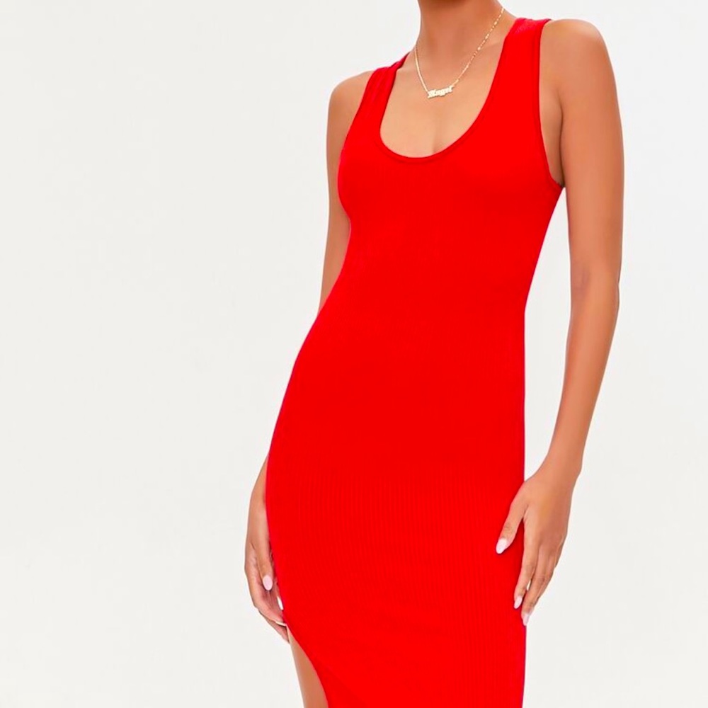 New Ribbed Tank Dress❤️